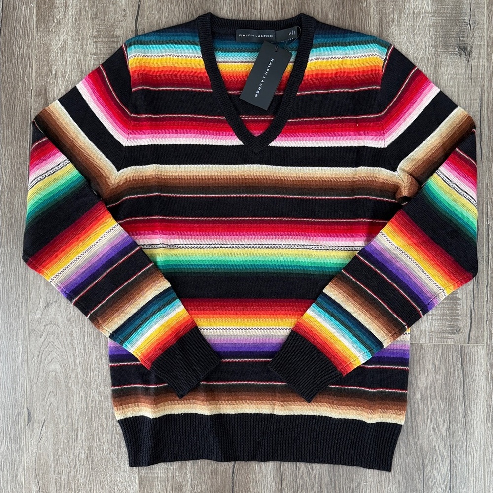 RALPH LAUREN Black Label v-neck sweater